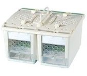 Transportin para pequeñas aves NUVOLA CAGE 2 plazas