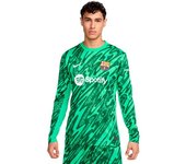 Nike - Camiseta FC Barcelona Primera Equipación Portero 2024-2025, Unisex, Green Spark-Green Spark-Pine Green-White, XL