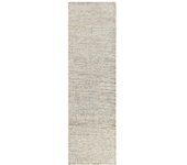 Wecon Home Alfombra crudo y tonos naturales tufting a mano en relieve 80x300