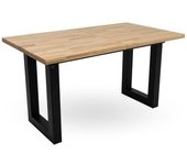 Home Heavenly Mesa de comedor mesa salón en acabado madera extensible 140-180cm