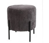 MACABANE Mesa de centro de madera de teca reciclada y metal negro de 80 cm