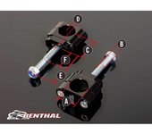 RENTHAL Puentes de manillar Ø28,6mm Fatbar/Twinwall Yamaha -