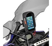 GIVI Funda para smartphone  I-Phone 5-5S con protección solar con soporte para espejo -