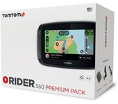 TomTom Rider 550 World Premium Sistema de guía de ruta - Negro (un tamaño)
