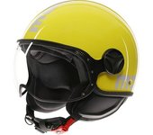MOMO FGTR Classic Candy Casco Jet - Amarillo (S)