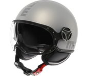 MOMO FGTR Evo Hip Casco Jet - Gris (M)