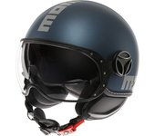 MOMO FGTR Evo Mono Casco Jet - Azul (L)