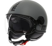 MOMO FGTR Classic Mono Casco Jet - Gris (S)
