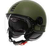 MOMO FGTR Classic Mono Casco Jet - Verde (L)