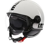 MOMO FGTR Classic Mono Casco Jet - Blanco (XS)