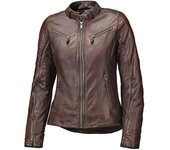 Held Sabira Chaqueta de cuero de motocicleta de la mujer - Marrón (46)