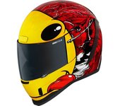 Icon Airform Brozak MIPS Casco - Rojo Amarillo (2XL)