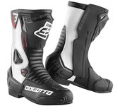 Bogotto Losail Botas de moto - Negro Blanco (47)