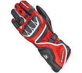Held Chikara RR Guantes de moto perforados - Negro Rojo (S M)