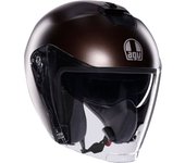 AGV Irides Mono Casco Jet - Marrón (S)