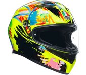 AGV K3 Rossi Winter Test 2019 Casco - Multicolor (XL)