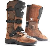 Fuel Rally Raid Botas de moto impermeables - Marrón (46)