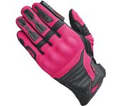 Held Hamada Damas Guantes de Motocross - Negro Rosa (S M)