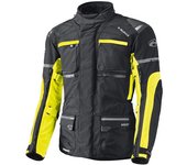 Held Carese II chaqueta textil de motocicleta para damas y hombres - Negro Amarillo (S)