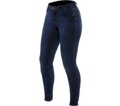Dainese Skinny Vaqueros de moto para mujer - Azul (36)