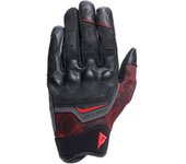 Dainese Ermex Guantes de moto - Negro Rojo (XS)