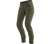 Dainese Classic Slim Ladies Chaqueta textil de motocicleta - Verde (32)