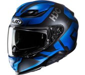 HJC F71 Bard Casco - Negro Azul (L)