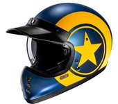 HJC V60 Nyx Casco - Azul Amarillo (L)