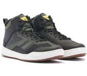 Dainese Suburb Air Zapatos de moto - Negro Verde Amarillo (41)