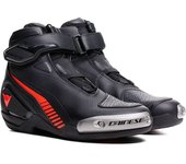 Dainese Superya Zapatos de moto - Negro Rojo (41)