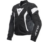 Dainese Avro 5 Chaqueta textil de motocicleta - Negro Blanco (62)