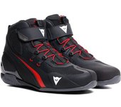Dainese Herian Air Zapatos de moto - Negro Rojo (45)