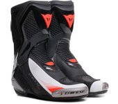 Dainese Torque 4 Botas de moto para mujer - Negro Blanco Rojo (38)