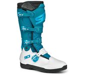 Sidi X-Power SC Lei Botas de motocross para mujer - Blanco Verde Azul (43)