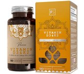 Focus Supplements Vitamina D3 + K2, 180 cápsulas