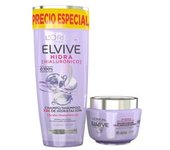 L'Oreal Paris Elvive Hidra Hialurónico Mascarilla 300 ml + Champú 250 ml Lote
