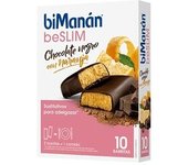 Bimanán BeSlim Barritas Chocolate Naranja 31g 10 Barritas Chocolate-Naranja
