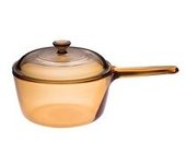 Cazo de cristal con tapa amber 1,5L 1 unidad - Visions