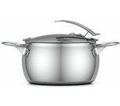 Olla de acero inoxidable 24x13 cm 1 unidad - Skk