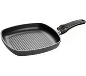 Parrilla serie 11 vitrocerámica y gas con mango extraíble 28x28x4 cm 1 unidad - Skk