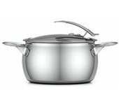 Olla de acero inoxidable 20x11,5 cm 1 unidad - Skk
