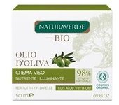 Crema facial nutritiva de aceite de oliva bio 50 ml de crema - Naturaverde