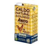 3 x Caldo natural eco pollo suave 1 L (Pollo) - Aneto