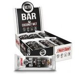 Caja de barritas keto bar cacao y avellana 18 barritas - Nutrisport