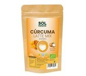3 x Cúrcuma latte mix con leche de coco Bio sin gluten 200 g de polvo - Sol Natural