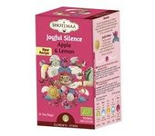 5 x Té de hierbas ayurvédicas de manzana y limón - Joyful Silence 16 bolsitas infusoras de 2g - Haris Treasures