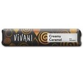 10 x Barrita creamy caramel 1 barrita de 40g (Caramelo - Chocolate) - Vivani