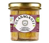 Caballa lomos en aceite oliva cristal 315 g - Olasagasti