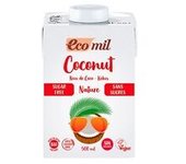 10 x Bebida de coco coconut nature Bio 500 ml (Coco) - Ecomil
