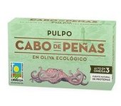 Pulpo en aceite de oliva Eco 120 g - Cabo De Peñas